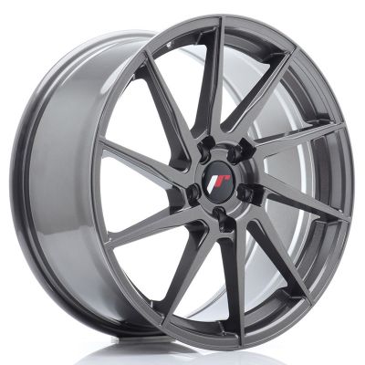 Диски JAPAN RACING JR36 Hyper Gray R19 W8.5 PCD5x112 ET45 DIA66.6