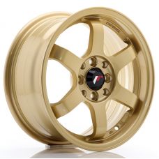 JAPAN RACING JR3 Gold R15 W7 PCD4x100/114.3 ET40 DIA73.1 JAPAN RACING JR3 Gold R15 W7 PCD4x100/114.3 ET40 DIA73.1