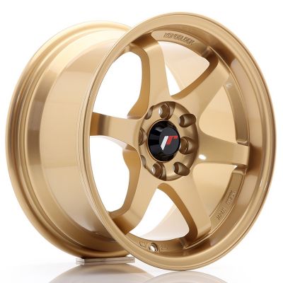 Диски JAPAN RACING JR3 Gold R15 W8 PCD4x100/114.3 ET25 DIA73.1