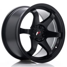 JAPAN RACING JR3 Matt Black R17 W9 PCD4x108/114.3 ET25 DIA73.1