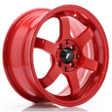 JAPAN RACING JR3 Red R15 W7 PCD4x100/114.3 ET40 DIA73.1