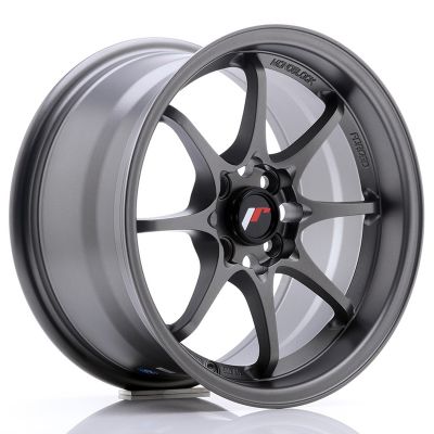 Диски JAPAN RACING JR5 Matt Gun Metal R15 W8 PCD4x100 ET28 DIA73.1