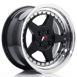 JR6 Glossy Black Machined Lip