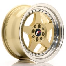 JAPAN RACING JR6 Gold Machined Lip R16 W8 PCD4x100/114.3 ET30 DIA67.1