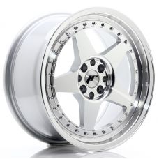 JAPAN RACING JR6 Silver Machined Face R17 W8 PCD5x100/114.3 ET35 DIA74.1