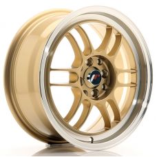JAPAN RACING JR7 Gold Machined Lip R16 W7 PCD4x100/114.3 ET38 DIA73.1
