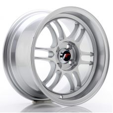 JAPAN RACING JR7 Silver R15 W8 PCD4x100 ET35 DIA73.1 JAPAN RACING JR7 Silver R15 W8 PCD4x100 ET35 DIA73.1