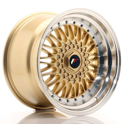 Диски JAPAN RACING JR9 Gold Machined Lip R17 W10 PCD5x112/120 ET20 DIA74.1