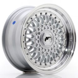 JR9 Silver Machined Lip+Silver Rivets