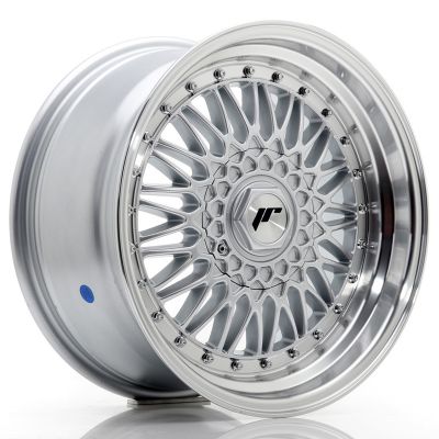 Диски JAPAN RACING JR9 Silver Machined Lip+Silver Rivets R17 W8.5 PCD5x112/120 ET20 DIA74.1