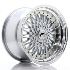 JAPAN RACING JR9 Silver Machined Lip R17 W10 PCD5x112/120 ET20 DIA74.1