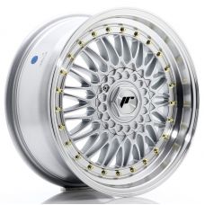 JAPAN RACING JR9 Silver Machined Lip R17 W7.5 PCD4x100/108 ET20 DIA74.1