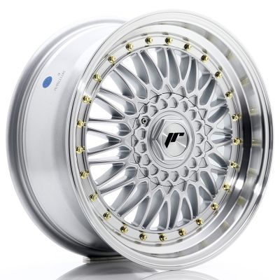 Диски JAPAN RACING JR9 Silver Machined Lip R17 W7.5 PCD4x100/108 ET20 DIA74.1