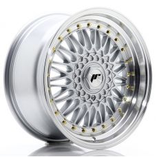JAPAN RACING JR9 Silver Machined Lip R17 W8.5 PCD4x100/108 ET20 DIA74.1