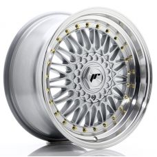 JAPAN RACING JR9 Silver Machined Lip R17 W8.5 PCD4x100/114.3 ET20 DIA74.1